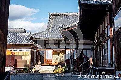 Saraswati Building at Kaikoji Temple Ã¯Â¼Ë†Ã¦Â³â€°Ã¥Â±Â±Ã¨Å¾ÂÃ©â‚¬Å¡Ã¨Â¾Â¨Ã¨Â²Â¡Ã¥Â¤Â©Ã¯Â¼â€° Editorial Stock Photo